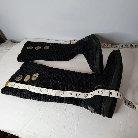 UGG Australia Cardy Women's Classic Boots - Black, US 8 - Picture 2 of 6